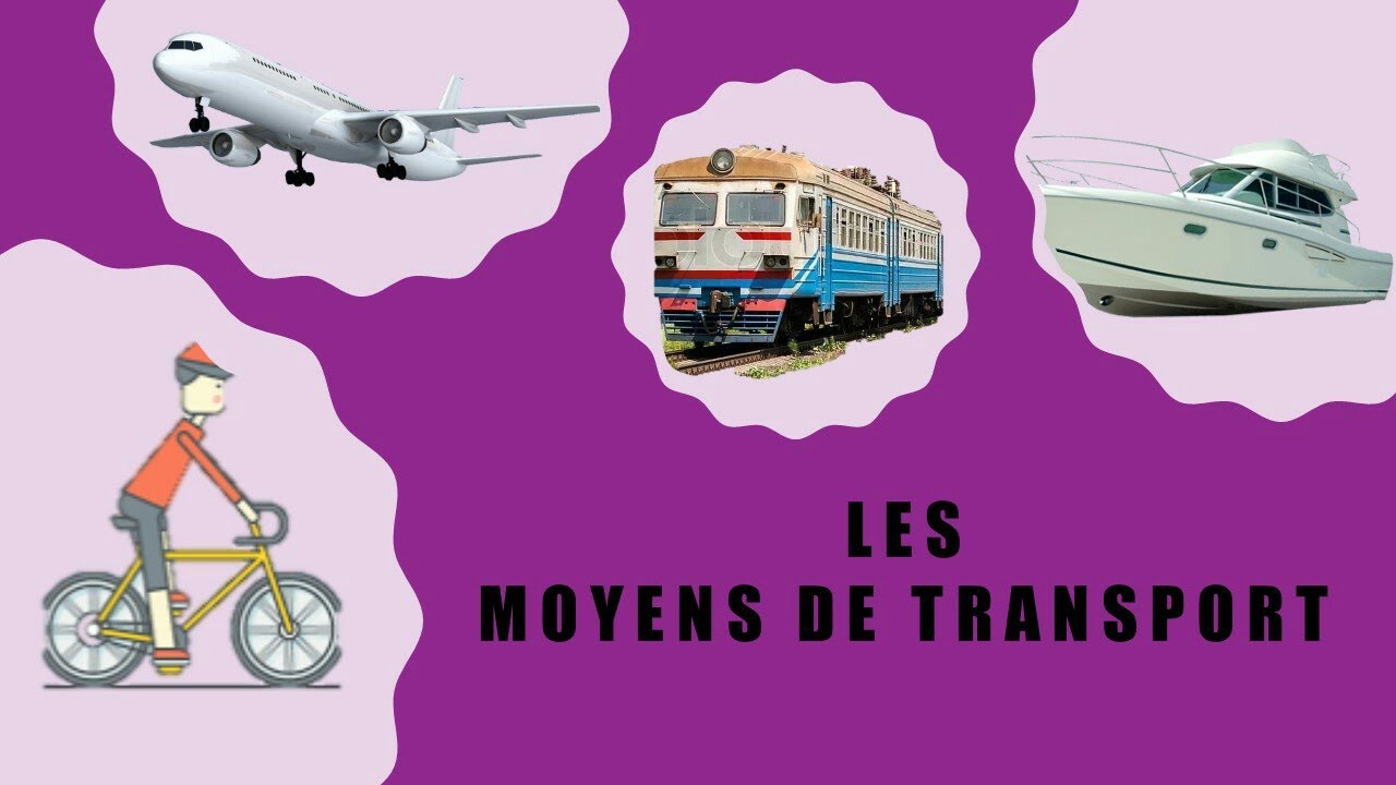 Les moyens de transport | Let's Learn - YouTube