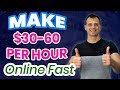 How To Make Money Online Fast (2019)  Legit Work From ...