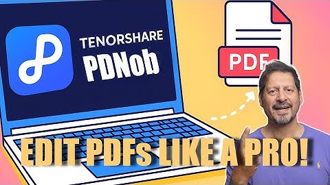 Best FREE PDF Editor for Mac in 2025! 🔥 Tenorshare PDNob Review & Tutorial