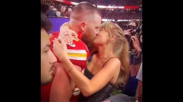 they’re too cute #taylorswift #swiftie #edit #capcut #traviskelce #tayvis #fyp #trend