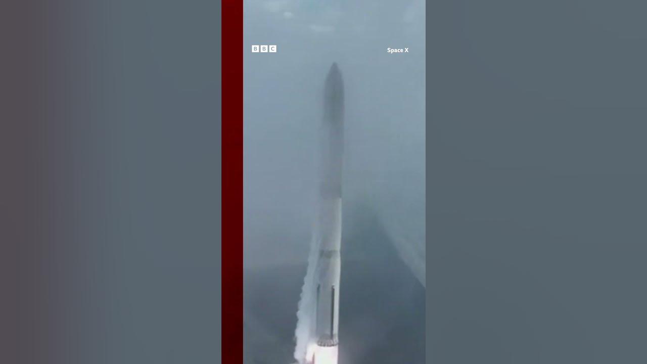 Elon Musk’s SpaceX Starship has launched into space on its third attempt. #Space #Shorts #BBCNews