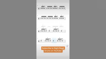 16th Triplets + 8th Note | Rhythm Practice 🎵