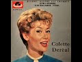 Colette deral   ep  mono  stro polydor  21778 1961