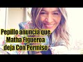 Pepillo Origel anuncia que Martha Figueroa deja el programa Con Permiso.