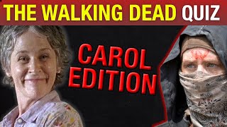 Do you know all these Carol facts? - Carol TWD Quiz