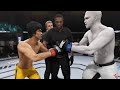 Bruce Lee vs. White Man (EA Sports UFC 3)