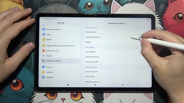 Redmi Pad 2: Tekstcorrectie in- en uitschakelen
