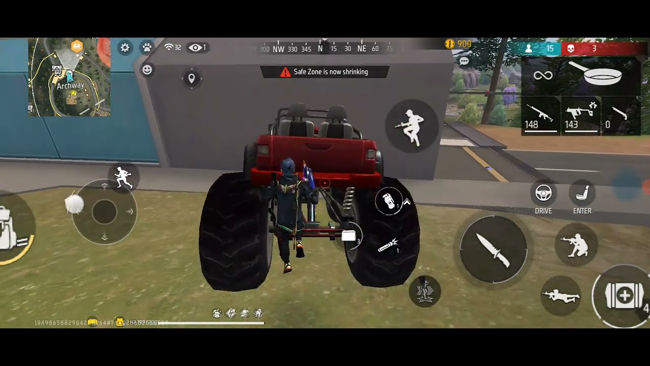 Free fire BR Rank new video 