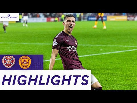 Hearts Motherwell Goals And Highlights