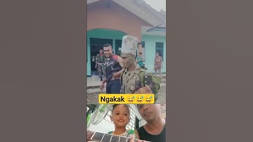 Momen Ngakak saat TNI ulang tahun 😆 #shorts #tni