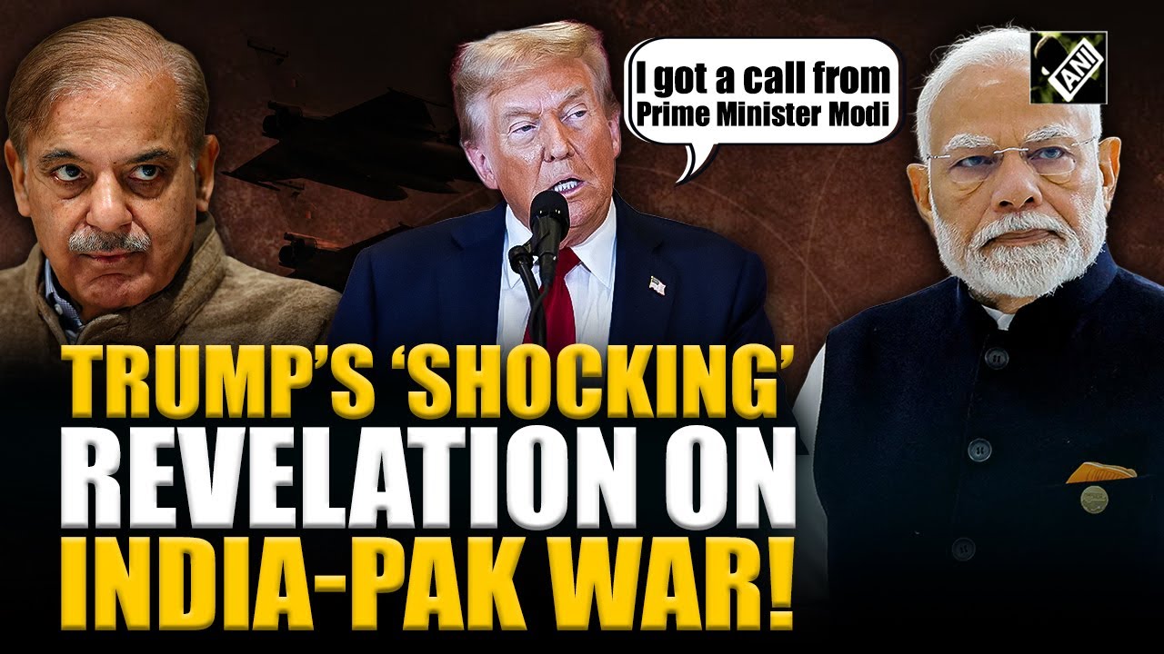 «Мне позвонили…» Президент США Трамп вновь заявляет, что предотвратил войну между Индией и Пакист...