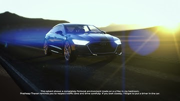 3D Audi Commercial - Octane and Cinema 4D