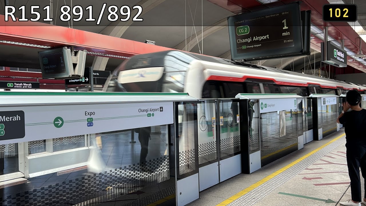 [Platform D/E Ann][SMRT] Als R151 ~ 917/918 Arriving Tanah Merah