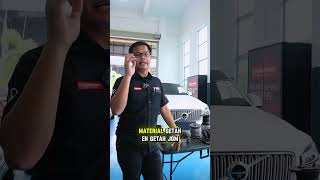 Masalah untuk Volvo variant T8 yang selalu berlaku.Air Suspension issue! Kereta mendap belakang.