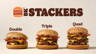 BK Stackers Bun, Burger, Cheese Song Ad Lyrics