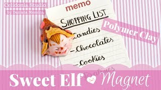 Sweet Elf Face Magnet | Polymer Clay Tutorial