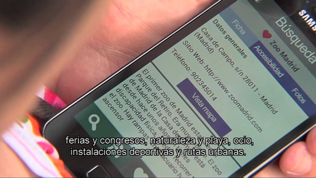 TUR4all. Turismo para todos. Subtitulado en Español | Apps Accesibles | Fundación Vodafone España aplicaciones para hacer videos