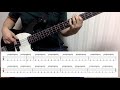 Rolling in the deep (Bass cover with tabs 003)