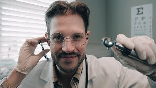 ASMR *Ridiculously Detailed* Cranial Nerve Exam Realistic Doctor Roleplay