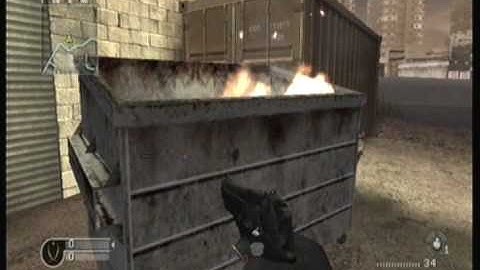 CoD 4 Wii: Reflex - Glitch Bog Outside of Map