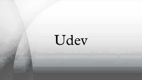 Udev