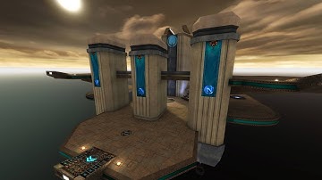 Quake 3: InstaGib Capture The Flag (q3plus) by Couillaman | map Skyward