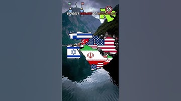 Biggest enemies of Middle East #geography #viral #worldmaps #shorts  #country #map #mapping #foryou