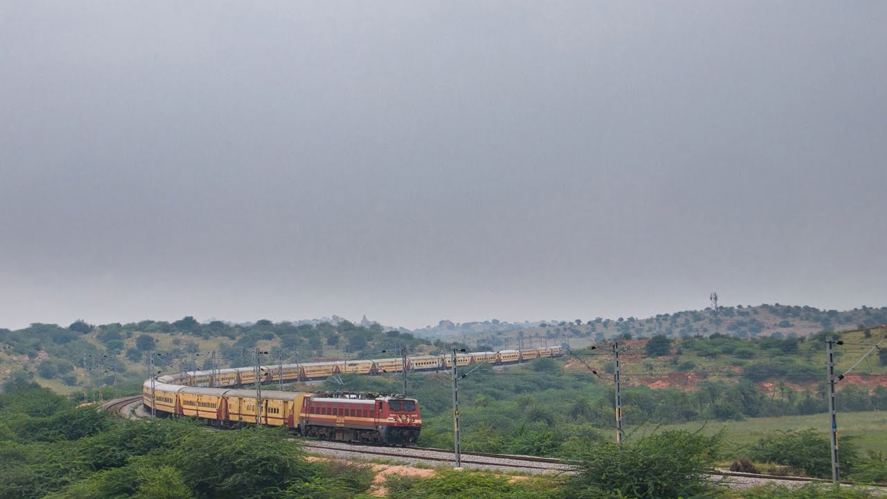 Dangerous Railway Curves | Diesel + Electric Trains | Indian Railways