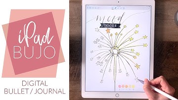 Digital Bullet Journal with an iPad Pro! A GoodNotes & Procreate Digital Bullet Journal Tutorial