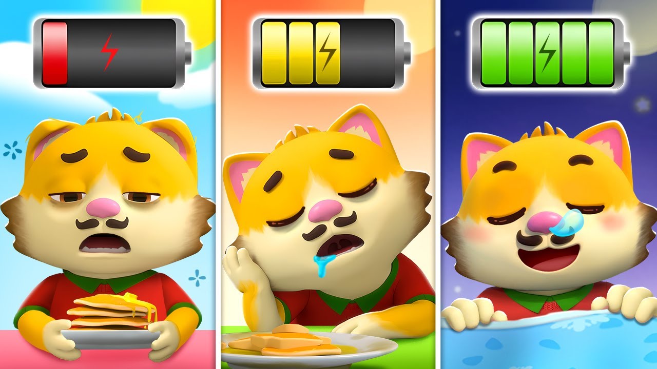 パパは大変だな | 子供向けアニメ | 動画 | ネコネコファミリー | MeowMi Family Show