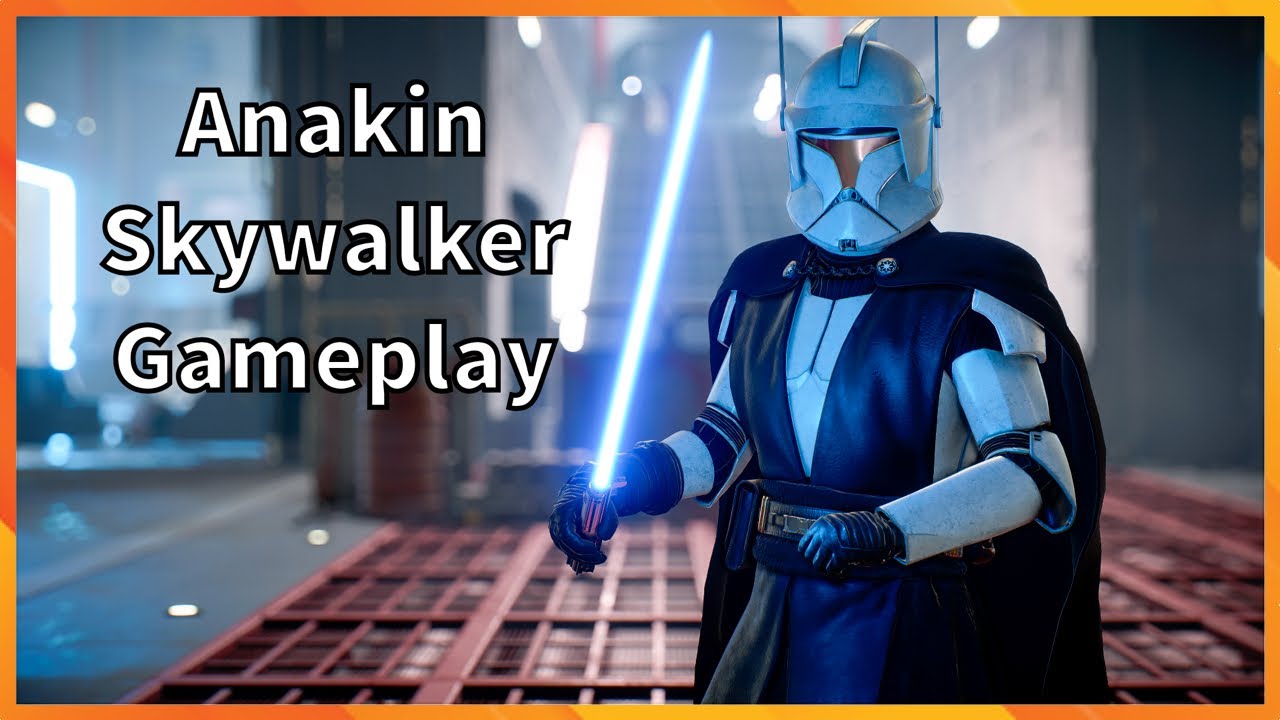 Clone Armored Anakin Skywalker Gameplay Star Wars Battlefront 2