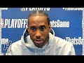 Kawhi Leonard Postgame Interview - Game 2 - Mavericks vs Clippers | 2021 NBA Playoffs