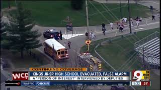 Kings Jr./Sr. High evacuation was false alarm