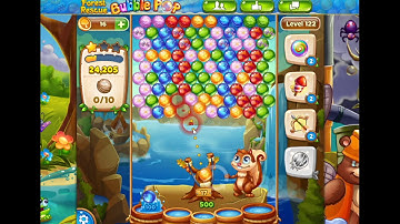 Forest Rescue bubble pop level 122