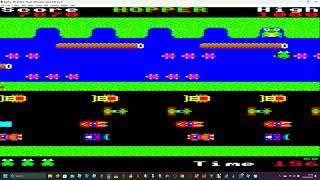 Hopper Gameplay BBC Micro