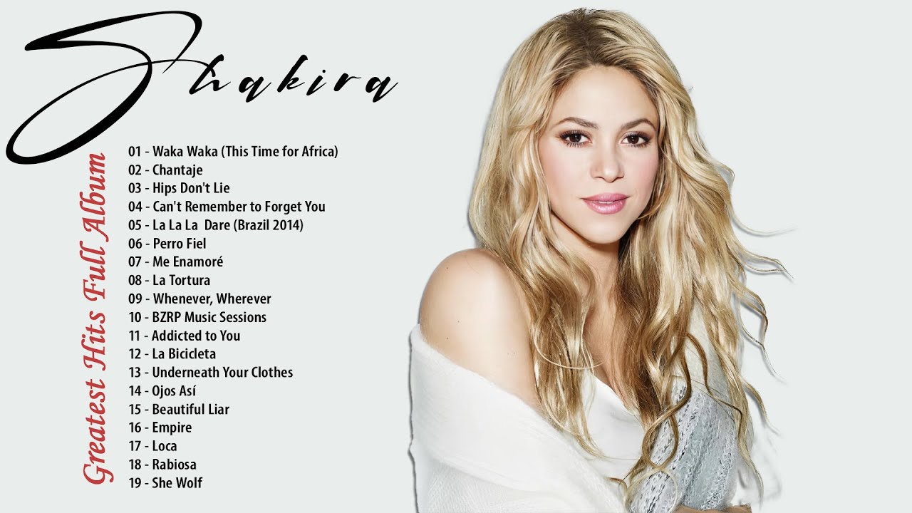 Shakira 2025 💃 Greatest Hits | Best of Latin Pop Playlist | Hips Don’t Lie, Waka Waka, Chantaje