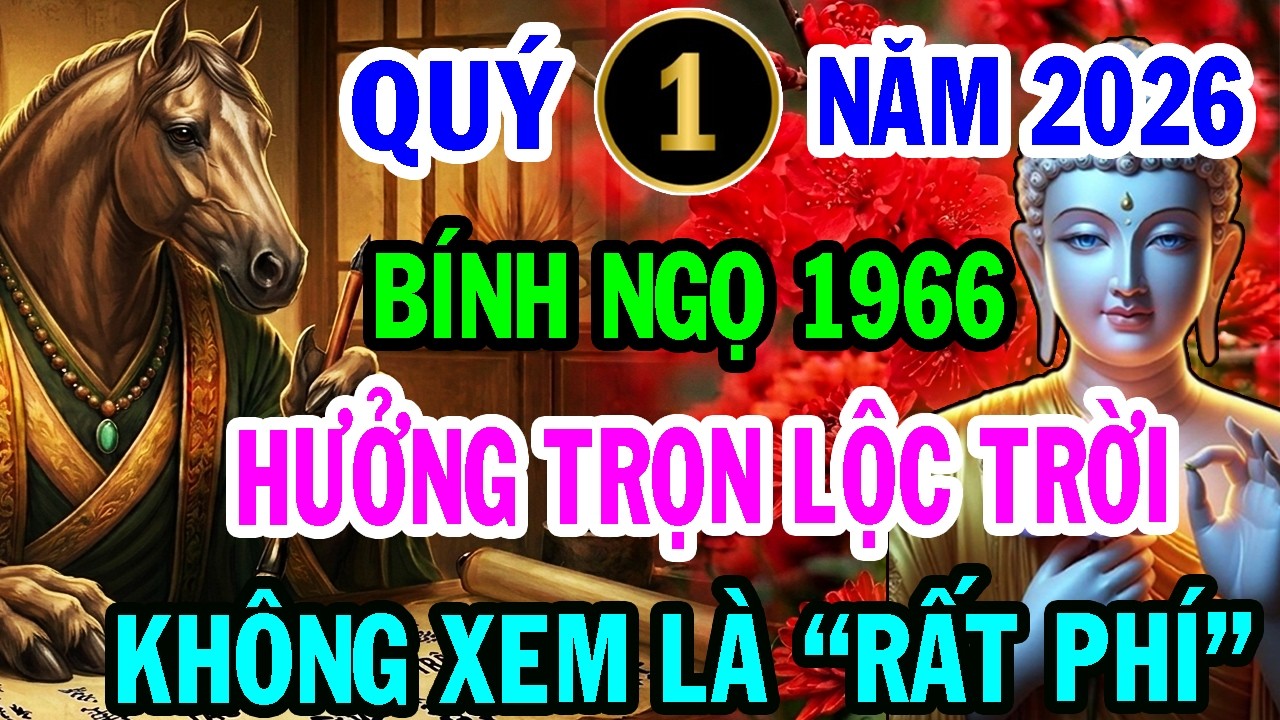 Bí Ẩn Trời Định Vận Mệnh Bính Ngọ 1966, 3 Tháng Đầu Năm Hốt Trọn Lộc Trời Tiền Về Tới Tấp Cực Giàu.