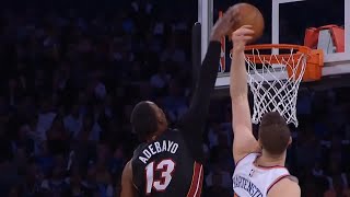 Bam Adebayo filthy putback poster dunk on Isaiah Hartenstein in Game 5
