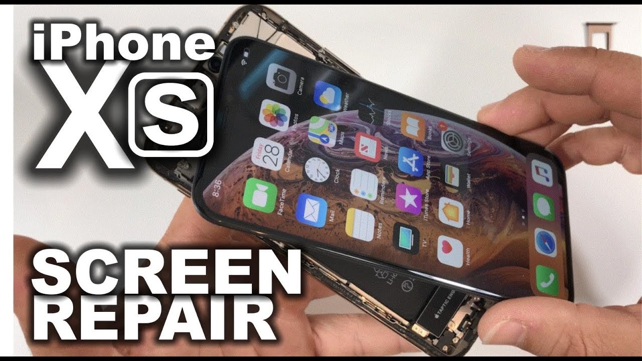How To Replace iPhone XS Glass Screen Assembly | Screen