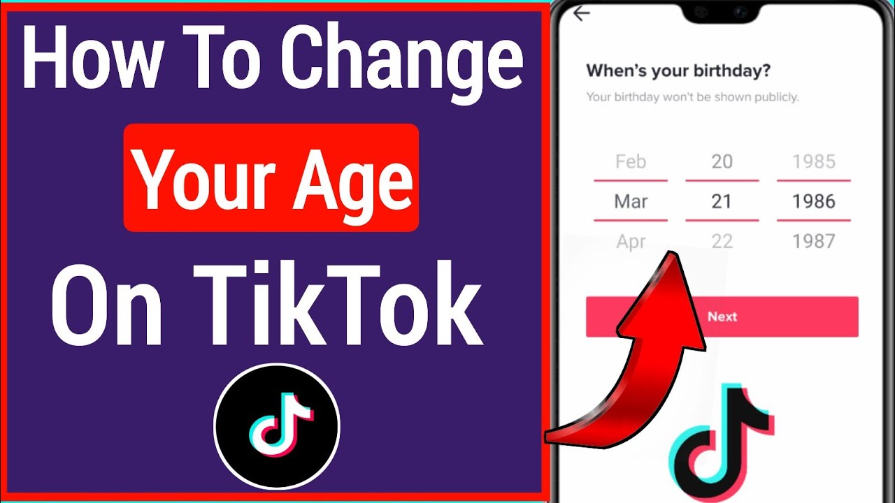 How To Change Your Age On TikTok (2022) How to Change Birthday on
