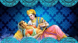 Radha Krishna Ji Graphics Video Background VFX [Animation] Fogy Blue HD 1080 Free screenshot 5