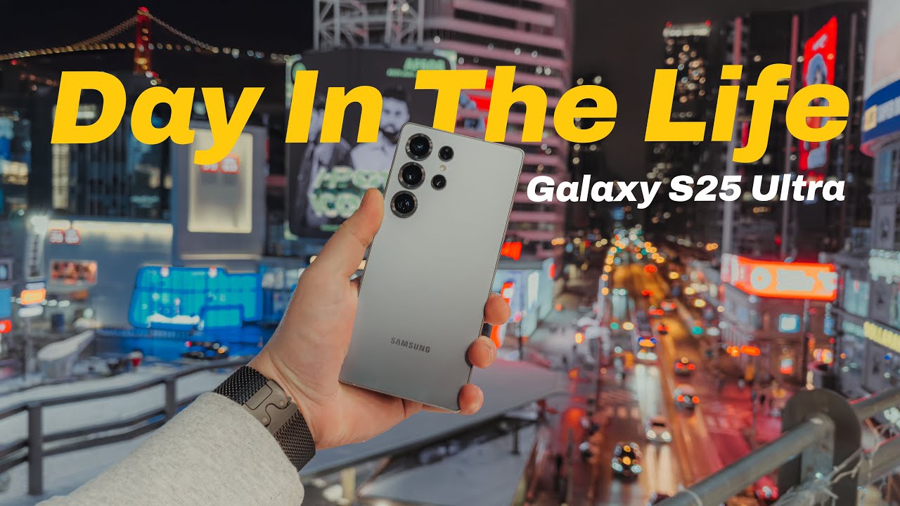 Samsung Galaxy S25 Ultra - Real Day In The Life Review (Camera, Ai & Battery Test)