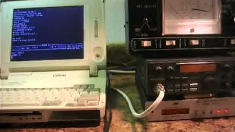 Packet radio demo part 1