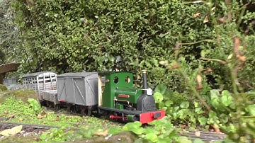 Peckforton Light Railway - Revamped Hunslet Test Run