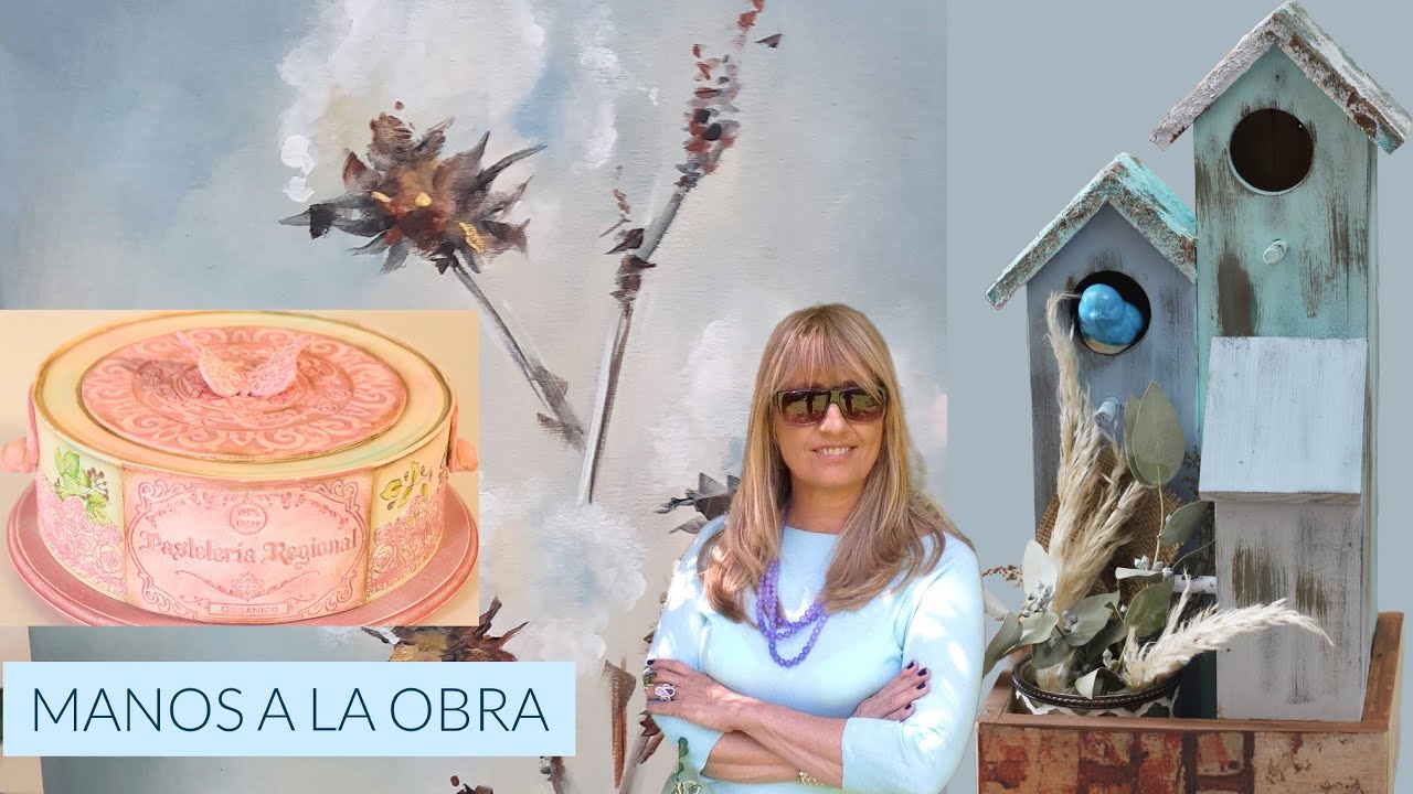 Manos a la Obra TV 2022 Programa 27 Reciclar Latas  Casitas Pintura Tiza  Pintar Cuadros