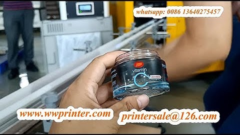 High Speed 4 color Glass Cosmetic Container  Screen Printer CNC04
