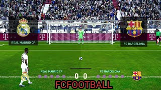 Real Madrid and Barcelona #RealMadrid #Barcelona #penalty #pes2021 #efootball2023 #fifa22 #messi