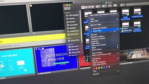 CAG Tech Tutorial #3 Pulling Graphics from Dropbox to Propresenter