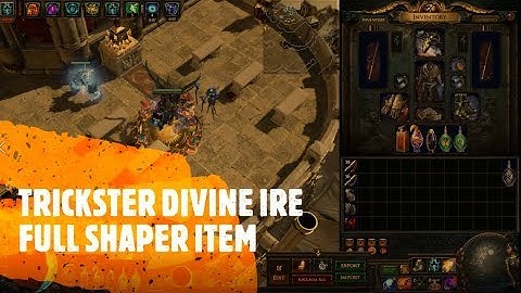 [3.8] Divine Ire vs Uber Elder + Guardians - Path of Exile Blight