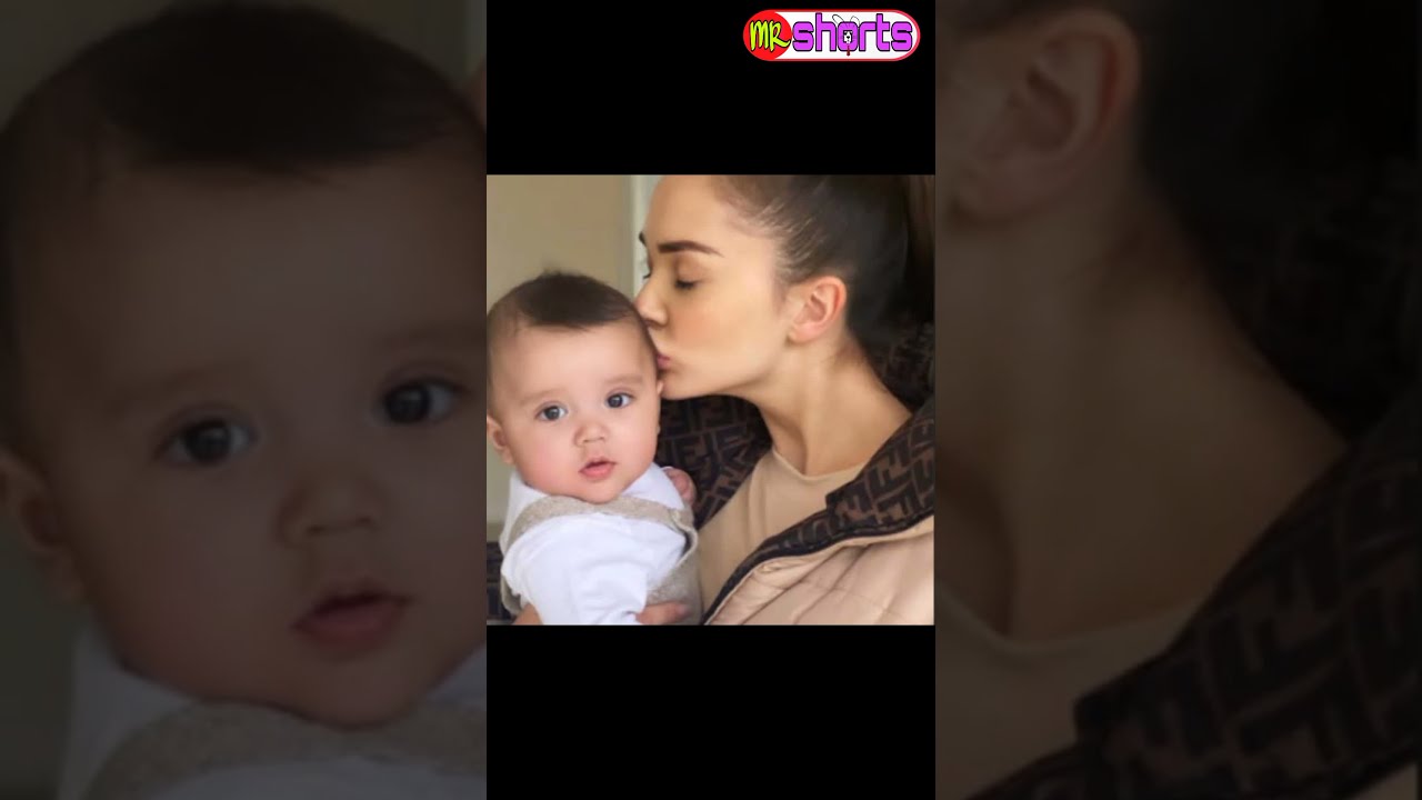 amy jackson cute moments with baby😍 